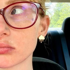Cloud earrings